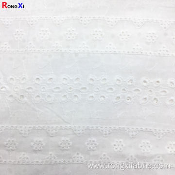 Plastic organic Cotton Embroidery Fabric